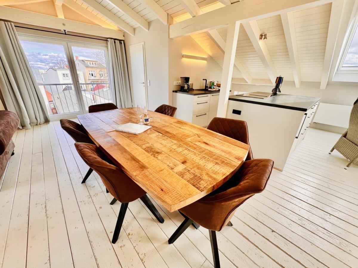 Ferienwohnung Seesicht 罗斯托克 外观 照片